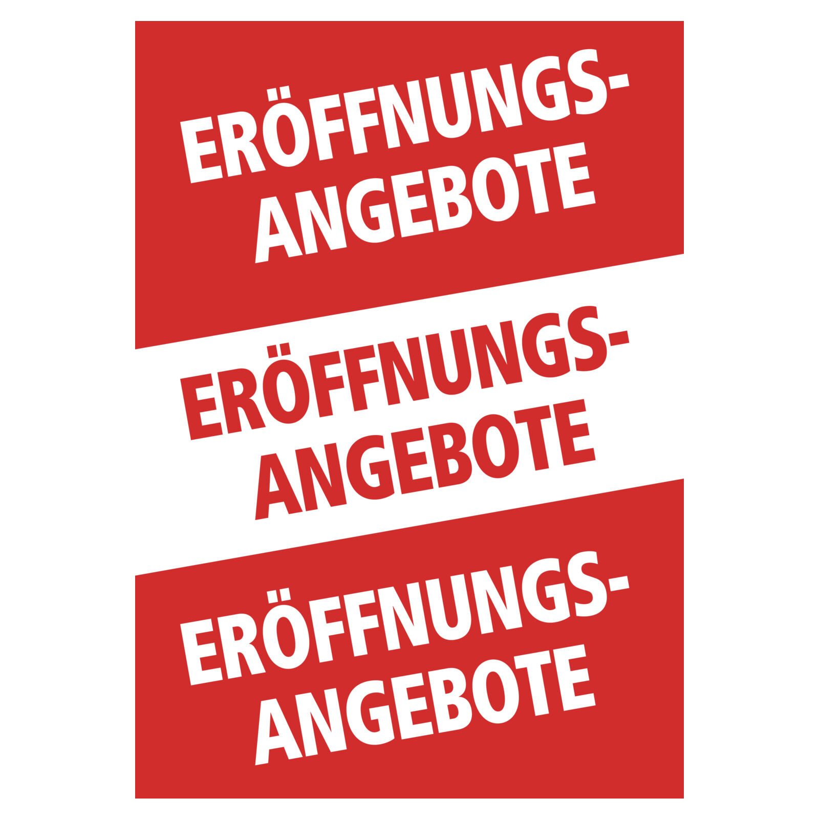 Plakat 3 X Eroffnungs Angebote Din A1 Plakate Neueroffnung Plakate Verkaufsforderung