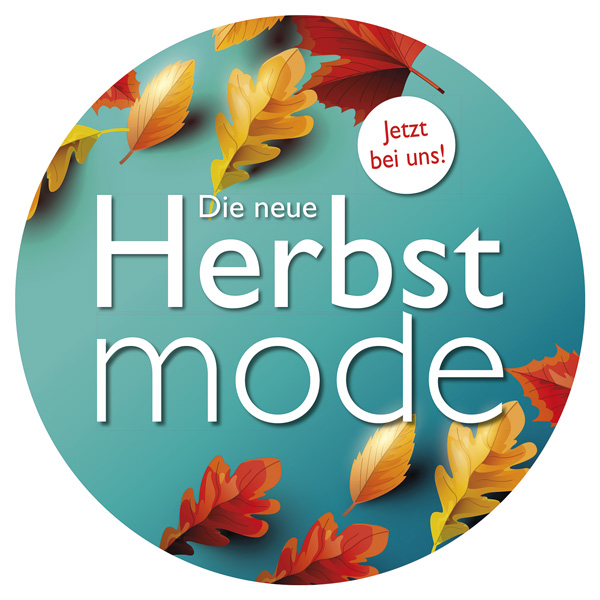 Ankleber Die neue Herbst-Mode 2,  32 cm